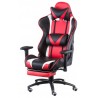 Кресло Special4You ExtremeRace black/red with footrest (E4947)