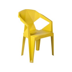 Кресло пластиковое MUZE MUSTARD PLASTIC(E0673)